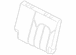 Seat Back Cover - Left, Rear
