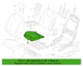 Seat Cushion Foam Pad - Right, Front