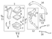 Engine Air Intake Hose Bracket - 2.7L