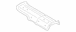 Floor Pan Crossmember - Left, Front