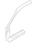 Uniside Door Frame - Left, Outer (Coupe)