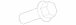 Engine Coolant Outlet Housing Bolt - M6 X 25MM,