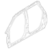 Uniside Door Frame - Right, Outer (Regular Wagon)