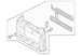 Radiator Support Panel Reinforcement - Front 1.0L