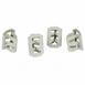 Headlight Mounting Nut Adjusting Screw - 8 x 25MM, Front