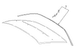 Roof Molding Drip Rail Finish - Right
