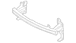Bumper Impact Bar Floor Crossmember Reinforcement Rebar - Front