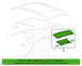Roof Header Panel Side Rail