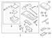 Console Lid Armrest - 3.0L (ST)