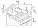 Floor Pan Crossmember Reinforcement - Front, Upper (LWB Kombi)