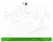 Floor Pan Reinforcement Bracket Support - Front, Rear (LWB Van)