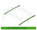 Roof Luggage Carrier Side Rail Rack