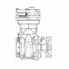 Air Compressor for MBE900 6.4L
