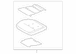 Seat Cushion Foam Pad - Right, Front