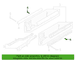 Rocker Panel Reinforcement Bolt Screw - M12 x 40MM, Front