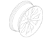Wheel Rim 20 X 8 Machined