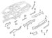 Panel Trim <br>Instrument Cover Instrument P Extension Opening finish - Front, Lower, Outer