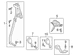 Seat Belt Lap and Shoulder - Left, Rear