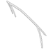 Window Channel Track - Right, Front