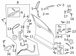 Door Latch Lock Actuator Motor - Right, Front
