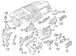 Instrument Panel Trim Bracket Reinforcement