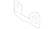 Bumper Impact Bar Bracket - Left, Rear, Center