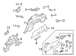 Body C-Pillar Trim Panel - Right, Inner (SEL)