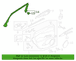 Door Window Molding Decal - Right, Rear