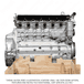 3/4 Engine MBE906 6.4L EPA04 902919 Without Constant Throttle with Flywheel Housing