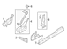 Body B-Pillar - Left, Inner (Convertible)