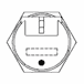 Oil Pressure Sensor for S60 14L, Non-EGR