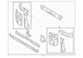 Radiator Support Panel Bracket Air Deflector - Front
