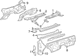 Dash Panel Insulator Engine Compartment Insulation - Front