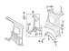 Quarter Panel - Left, Rear, Inner