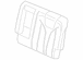 Seat Back Cushion Cover - Left, Rear