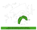 Fender Splash Shield Guard - Left, Front