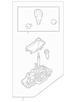Automatic Transmission Shift Lever Gear (AT)