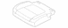 Seat Cover Cushion - Right, Rear