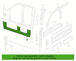Crew Cab Frame Door - Right, Outer