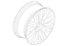 Wheel Rim 20 X 8 Cast Alum Polished