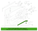 Door Trim Molding Panel Applique - Right, Front (XLT)