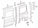 Quarter Panel Body Side - Left, Rear, Outer (All Medium)