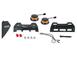 F-150 2024 LED Warning Strobes by SoundOff Signal, Amber and White, Med. Dark Slate Interior