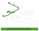Parking Aid System Wiring Harness Jumper Wire