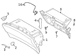 Glove Box Housing Instrument Panel