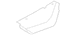 Radiator Support Baffle Engine Compartment Splash Shield - 1.6L (ST)