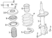 Suspension Strut Shock Absorber - Front