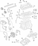 Engine Crankshaft Main Bearing - 1.6L