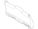 Liftgate Trim Tailgate panel <br>Liftgate - Lower