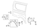 Side Body Panel Molding - Right (All Medium)
